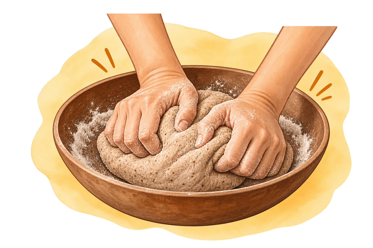 Prepare Jave Khapli Flour