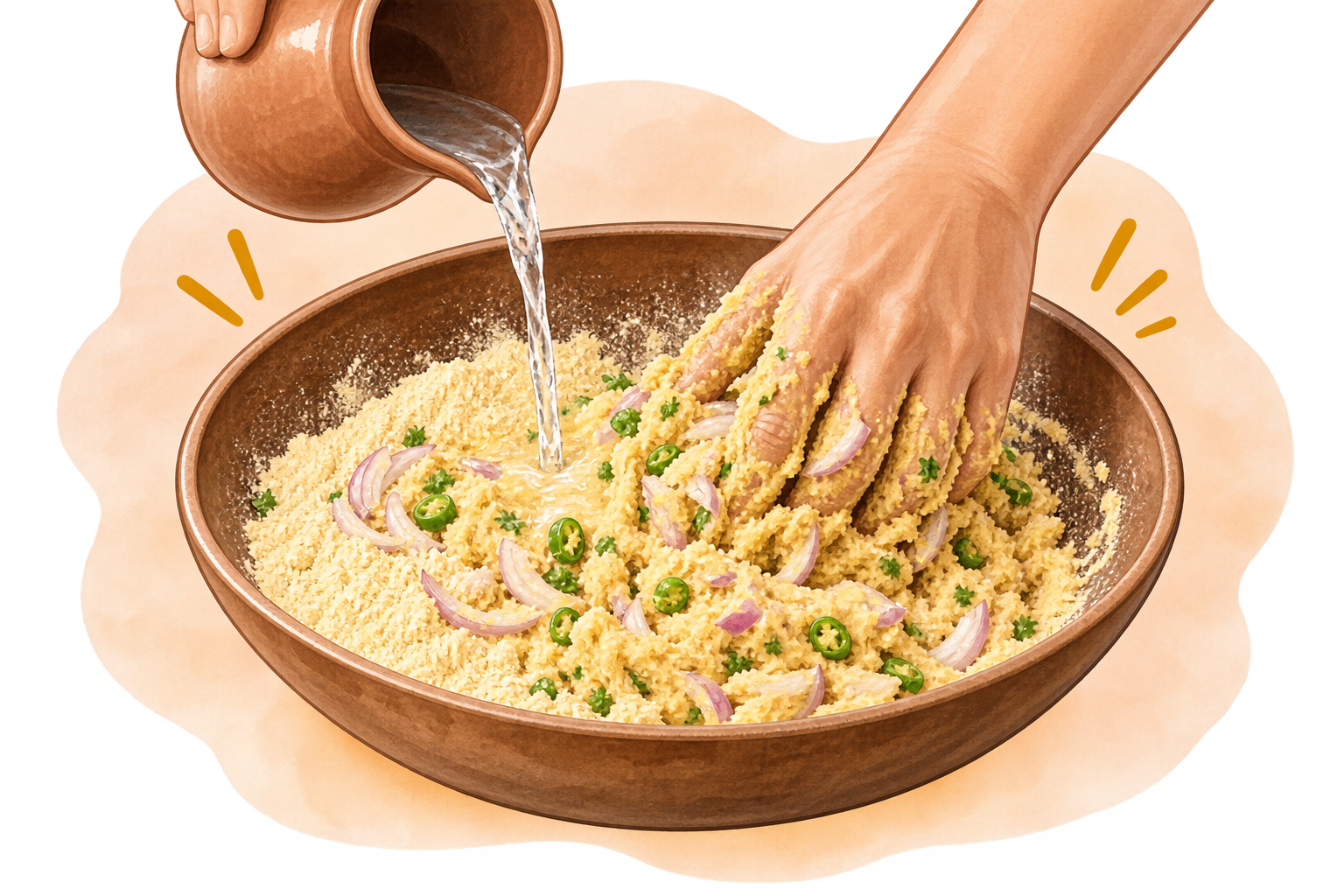 Prepare Gram Besan Flour