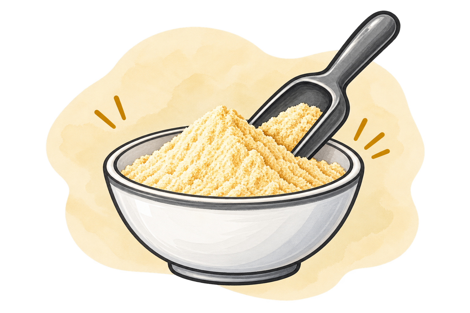 Measure Gram Besan Flour